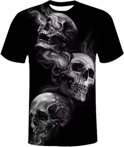 Custom Logo Private Label Men’s Printed T Shirt Summer Casual Streetwear