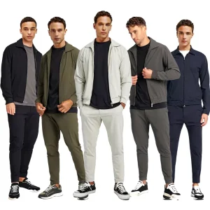 Custom Logo Streetwear Track Suit Soccer Mens Tracksuit For Men