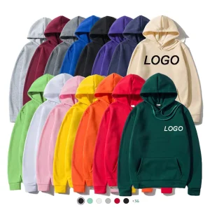 Custom Manufacturer Printing Private Label Waterproof Slim Fit Polyester Men’s Solid Black Knit Hoodies Sweatshirts for Sale