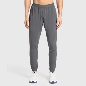 Custom Men Breathable Fitness Pants Lightweight Tracksuit Elastic Sports Trousers Gym Running Joggers Pants Polyester