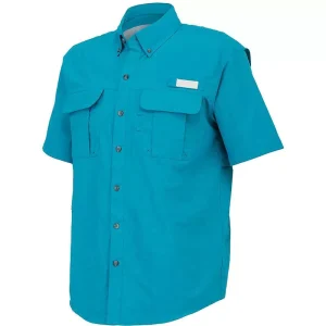 Custom Men Clothing Sun Protection Mens Button Down Short Sleeve Fishing Shirt Custom Shirts for Men