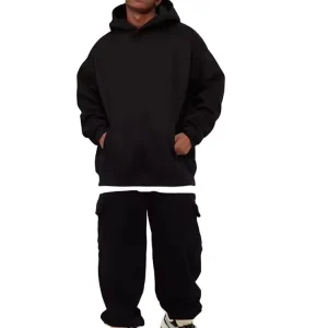 Custom Men Sweat Suits Heavyweight FLeece Cotton Tracksuit Sweatsuit Unisex Sets Men’s Sportswear Hoodie Set