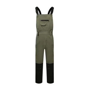 Custom Men’s 100% Cotton Anti-Cold Work Bib Pants with Multi-Pocket Design and Type 2 Protection for Construction Use