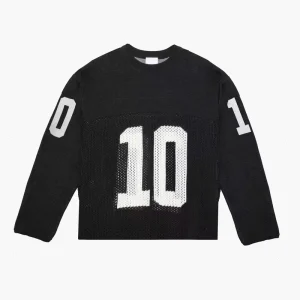 Custom Men’s Autumn Fashion Crew Neck Long Sleeve Sweater Breathable Streetwear Knitwear with Logo Top Knitted Mesh Jersey
