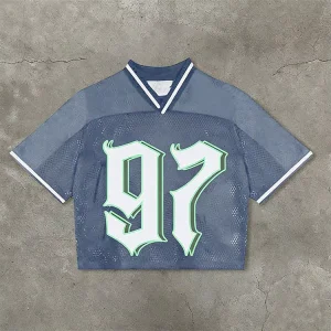 Custom Men’s Casual T Shirt Rugby T-shirt Balle T-shirt Men’s Vintage T-shirts Streetwear Short T-shirt Pour Homme Tshirt Hiphop