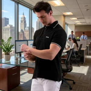 Custom Men’s Cotton Polo Shirt High Quality Blank Golf Polo T-shirt Custom Men’s Polo Shirt Unisex Plain Business