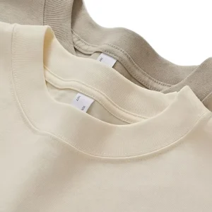 Custom Men’s High Quality Drop Shoulder T Shirt Heavyweight Heavy Streetwear 100% Cotton Graphic Oversized Luxury T Shirt