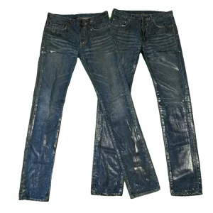 Custom Men’s Jeans High Quality Business Jeans Casual Fit Denim Trousers