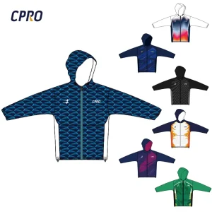 Custom Men’s Jogging Lightweight Hooded Windbreaker Nylon Jacket With Fabric Sports Shirt Vintage Jersey Rugby Jersey