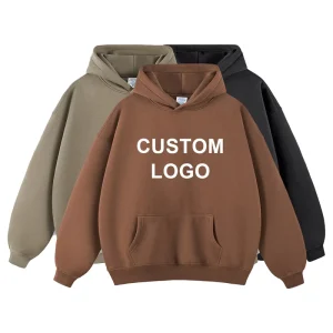 Custom Men’s Oversize Cotton High Weight Custom Printing Hoodie Blank Pullover Streetwear Hoodies for Men