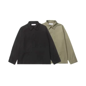 Custom Men’s Plain Unlined Heavy Gusseted Safari Hunting Jacket Windproof Eco Friendly Breathable Spring Work Utility Coat