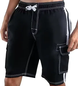 Custom Men’s Quick Dry Beach Shorts Nylon Cotton Surf Board Trunks Solid Letter Fruit Animal Printed Casual Swimwear