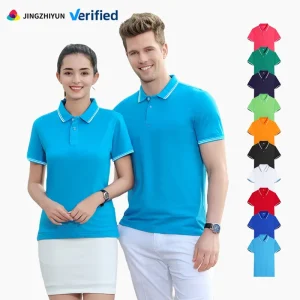 Custom Men’s Quick Dry Short Sleeve Polo Shirts Ideal for Work Uniforms Corporate Attire Team Building Events