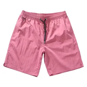 Custom Men’s Quick Dry Waterproof Swimming Trunks Outdoor Running Traveling Elasticated Waistband Drawstring Shorts
