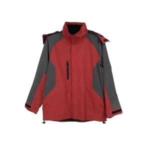 Custom Men’s Rain Jacket Waterproof Hooded Multi-Pocket Design Camouflage Pattern Winter Coat Coating