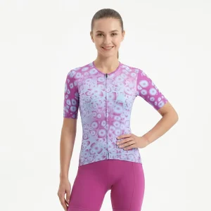 Custom Men’s Road Cycling Jersey Short Sleeve Anti-UV 100% Polyester Quick Dry Breathable OEM Service Activewear