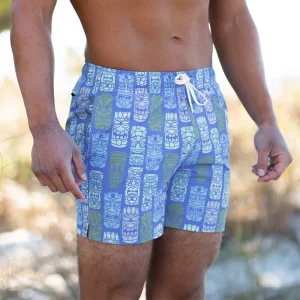Custom Men’s Stretch Swim Shorts Quick Dry Beach Shorts Swim Trunk