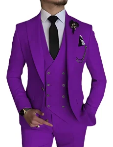 Custom Men’s Suit Slim Fit Groom Tuxedo Men Luxury Suit New Look Wedding Business Tuxedo Formal Gentleman Blazer 3 Pieces Set