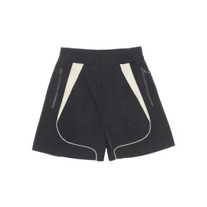 Custom Men’s Summer Breathable Quick Dry Nylon Jogger Running Swim Shorts Manufacturers Mid Waist Patchwork Drawstring Short