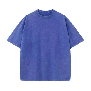 Custom Men’s T-shirt Manufacturer Custom Acid Wash T-Shirts High Quality Heavyweight 230 Grams Vintage Brand Design