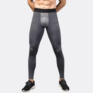 Custom Men’s Training Long Legging Tights for Men Gym Workout Fitness Sportswear Compression Pants