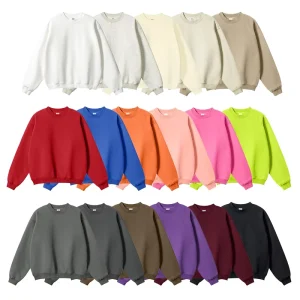 Custom Men’s Unisex Sweatshirts Boxy Fitting Neck Cotton Crew Neck Men’s Hoodies & Sweatshirts Clothing Manufacturers