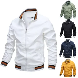 Custom New Casual Spring Autumn Solid Men’s Sport Jacket