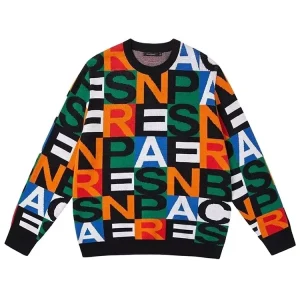 Custom OEM ODM Men’s Sweater Long Sleeve Jacquard Knitwear Crew Neck Pullover Men Clothes Fashion Knitted Men Sweater