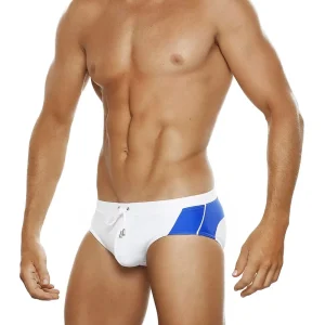 Custom OEM ODM Sexy Men’s Patchwork Swimsuit Plus Size Bikini Swimwear Briefs Shorts Swim Wear for Men Padded Board Shorts