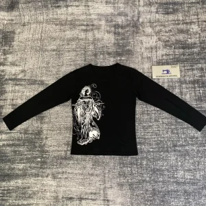 Custom Pattern Print Men Tshirt Long Sleeve Cotton Spring Autumn Mens T Shirts