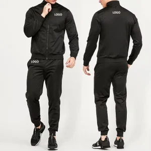 Custom Plus Size Printed Men’s 2-Piece Sport Jogging Tracksuit