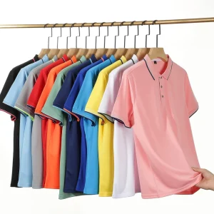 Custom Polo Pour Hommes Men Polo Golf T-shirt 62%Polyester 38%Rayon Custom Men’s Casual Polo Shirts for Men with Embroidery logo