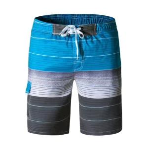 Custom Printed Men’s Polyester Quick Dry Mesh Surfing Beach Shorts 1 Piece Custom Surfing Swimwear