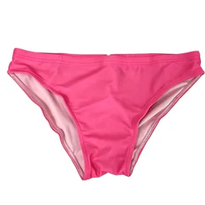 Custom Printed Pink Gay Swim Briefs Spandex Plus Size Low Waist Swim Shorts Slim Stretch Solid Men Swimwear