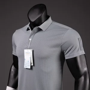 Custom Printed Polyester Golf Polo Men Sports Shirts Casual Work Clothes Mens Polo Shirts