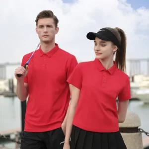 Custom Printing Logo Tshirts Uniform 100% Polyester Plus Size Blank Plain Sports Golf Men’s Polo Shirts