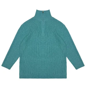 Custom Pullover Sweater Men Autumn Winter Thickened Semi-Turtleneck Casual Knit Long Sleeve Sweater Men