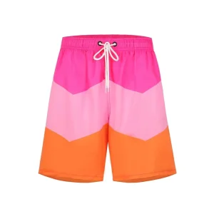 Custom Quick Dry Men Swimwear Shorts Printed Men Swim Briefs Suits with Drawstring Beachwear Digital Printing Men Swim Shorts