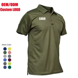 Custom Racing Polo Shirt With Logo Tactical Hiking Golf Polo Shirt Men Fishing Shirts for Bulk Buyers Clothing Manufacturer