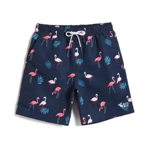 Custom Recycled Men’s High Quality Swimwear Beach Shorts Quick Dry Plus Size XL Swim Trunks Animal Pattern Waterproof Maternity