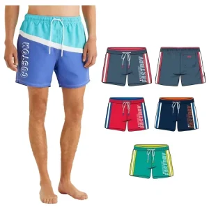 Custom Recycled Quick Dry Men’s Board Shorts High Waterproof Casual Print Beachwear for Summer Spandex Swimwear Plus Size