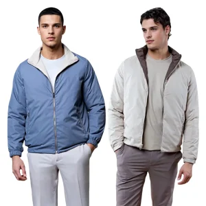 Custom Reverse Jacket Windproof Jackets For Men Low MOQ Clothing Supplier CE