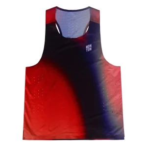 Custom Running Tank Top Laser Cut For Running Apparel Italian Fabric Men’s Running Singlet