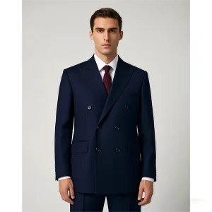 Custom Size Color Luxury Men’s Suit China Made 2 Pieces Diving MTM Suits Custom Tailored Men’s Suits & Blazer for Men