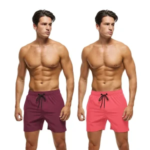 Custom Slim Fit Men’s 1 Piece Leopard Paisley Letter Swim Trunk 100% Polyester Quick Dry Breathable Waterproof Fitness Swimwear
