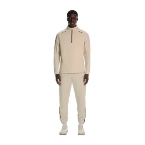 Custom Slim Fit Nylon Spandex Sweatsuit Set Patchwork Outdoor Sportswear Two Piece Set Eco Friendly Athletic Clothing Men