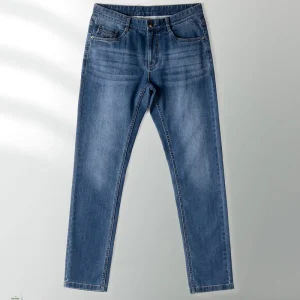 Custom Spring Men’s Jeans, Casual High-Waist Solid Color Fashion Style men’s jeans