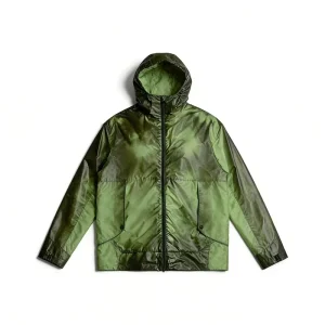 Custom Spring Men’s Windbreaker Jacket Temperature Colour Variation Coated Waterproof Windproof Techwear Hooded Streetwear