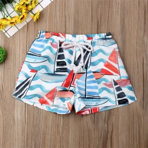Custom Sublimation Men’s Lightweight 4 Way Stretch Quick Dry Board Shorts Custom Beach Shorts