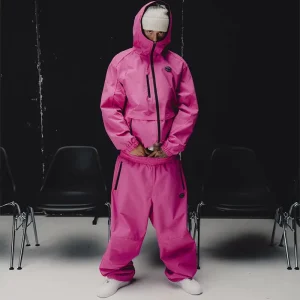 Custom Unisex Windbreaker Tracksuit Unisex Polyester Waterproof Zip Up Jacket Set Nylon High Quality Luxury Tracksuit